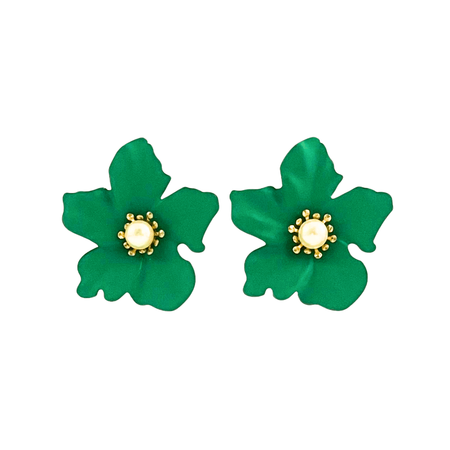 Boucles d'Oreilles Pendantes Alchemille