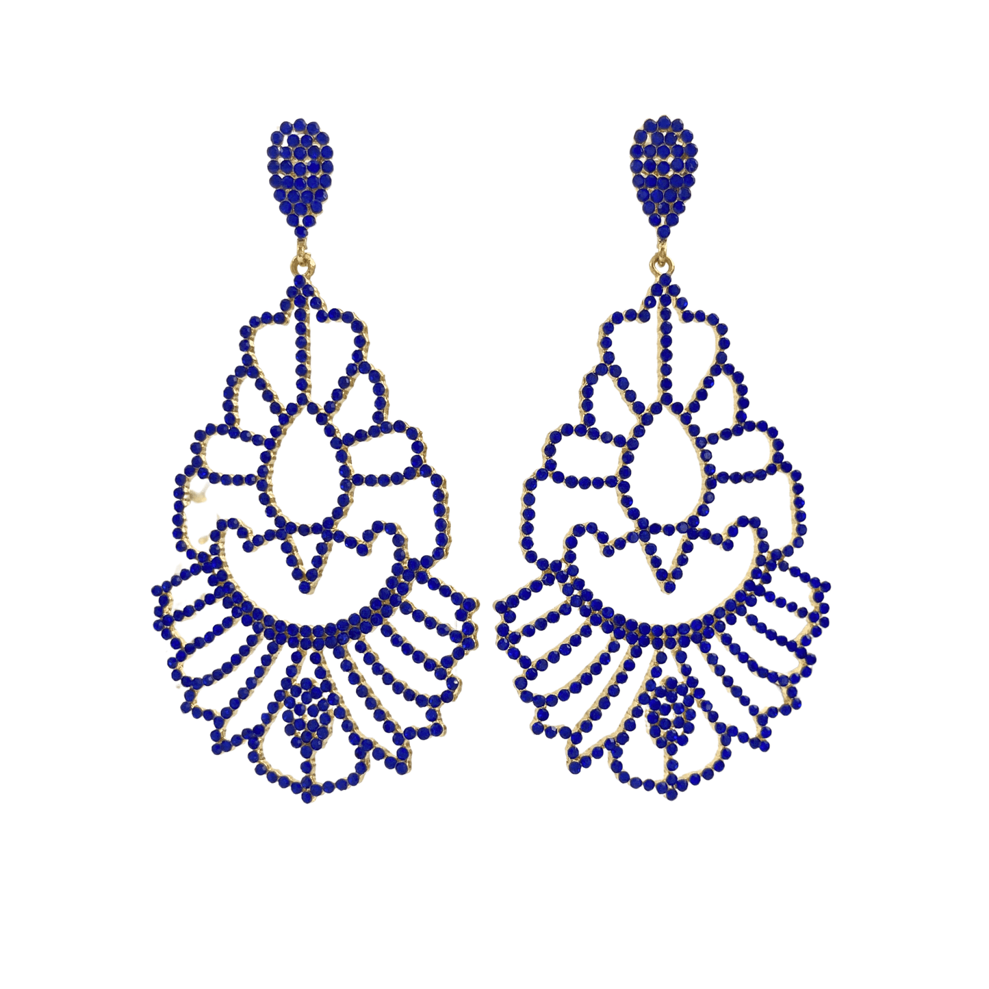 boucles oreilles pendantes arabesque