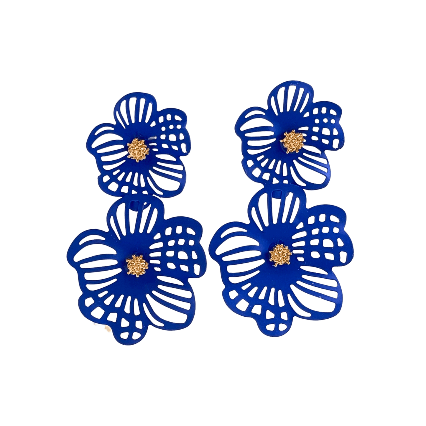 Boucles d'Oreilles Pendantes Iris