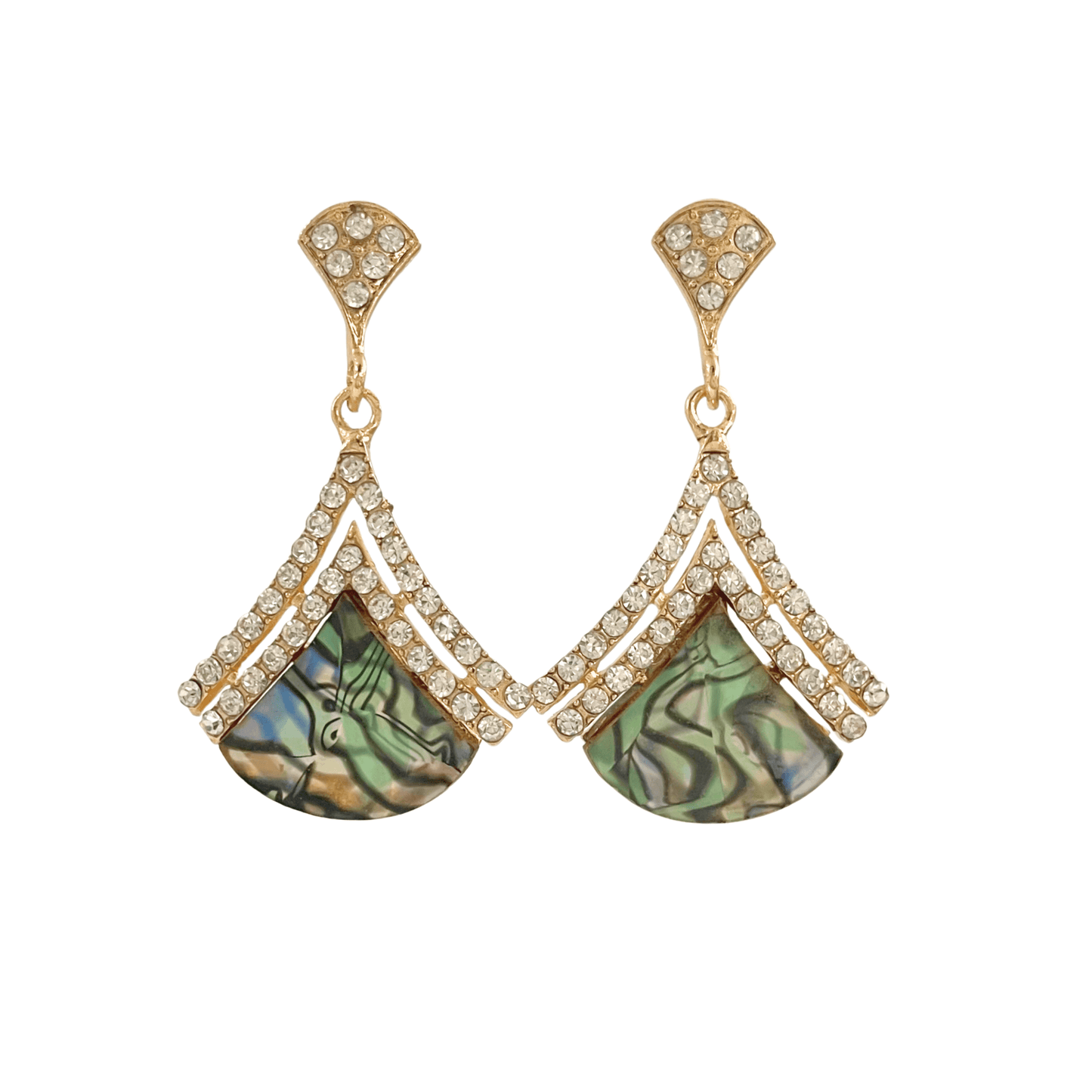 Boucles d'Oreilles Pendantes Iridescence