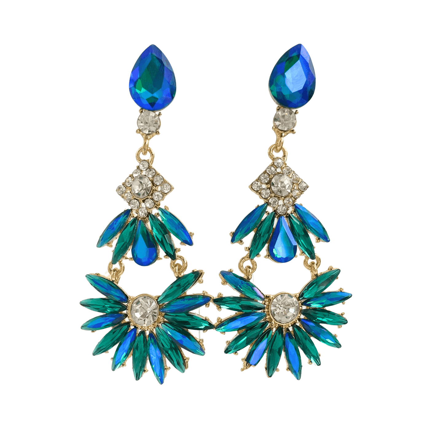 Boucles d'Oreilles Pendantes Uranus