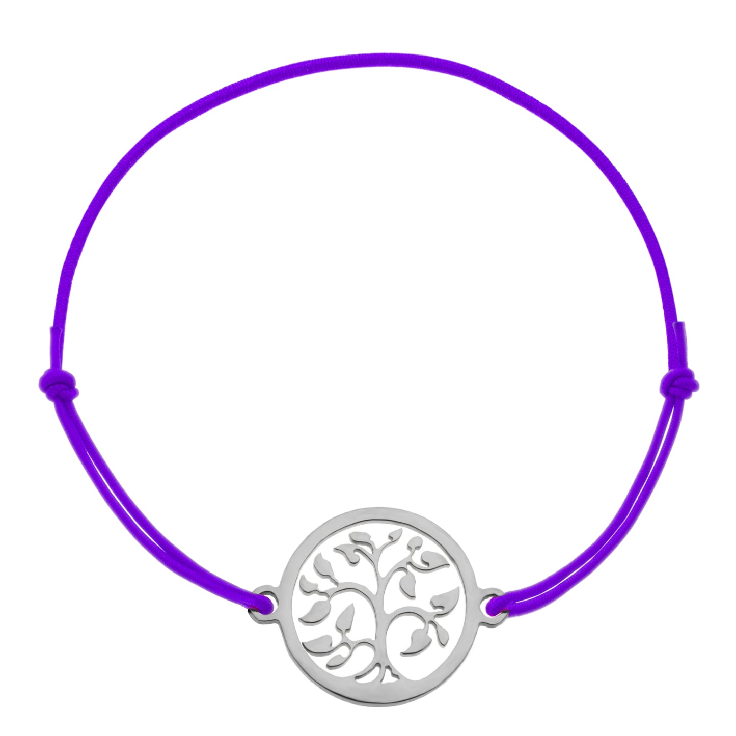 Bracelet Arbre De Vie Argenté