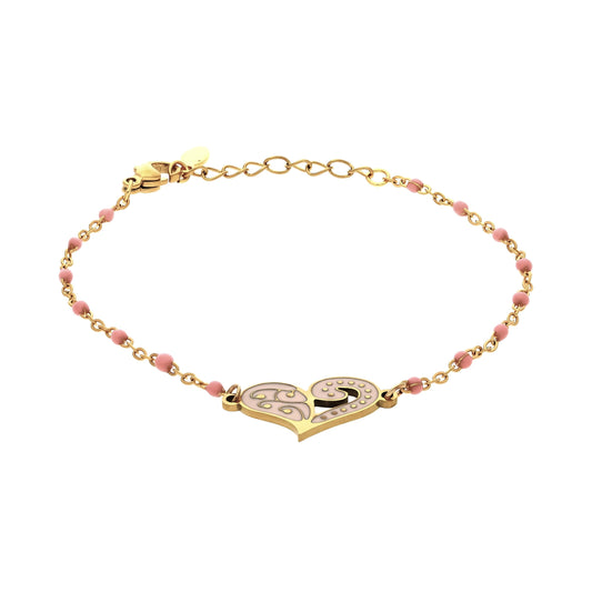 Bracelet Chaîne Louna Rose
