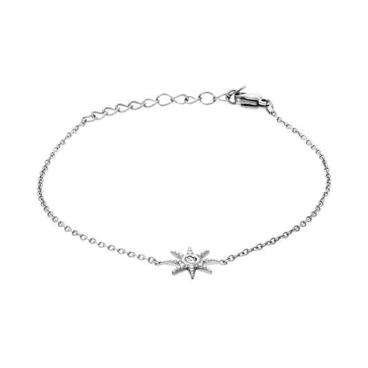 Bracelet Chaîne Univers Argenté