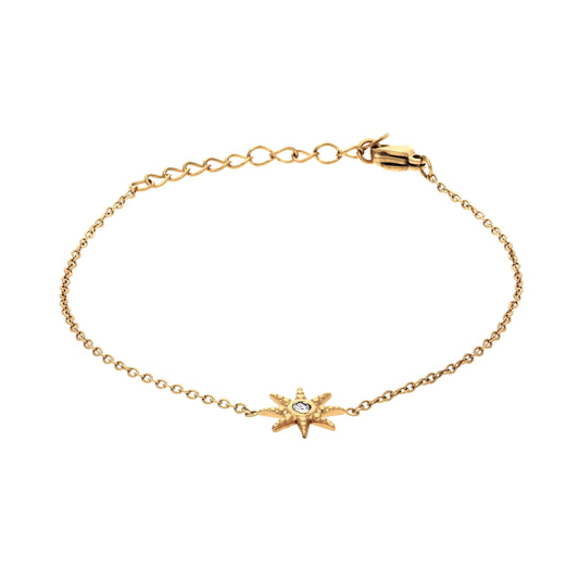 Bracelet Chaîne Univers Doré