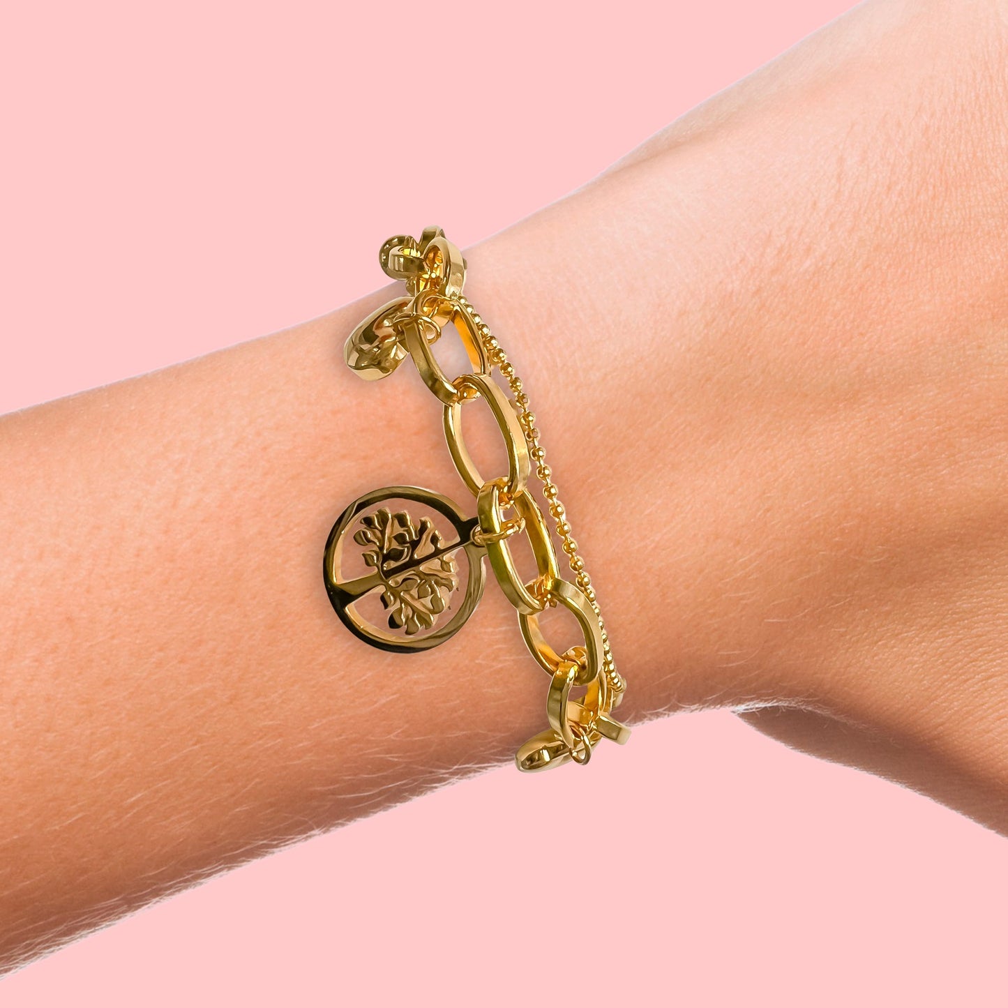 Bracelet Chaîne Vitalia Doré