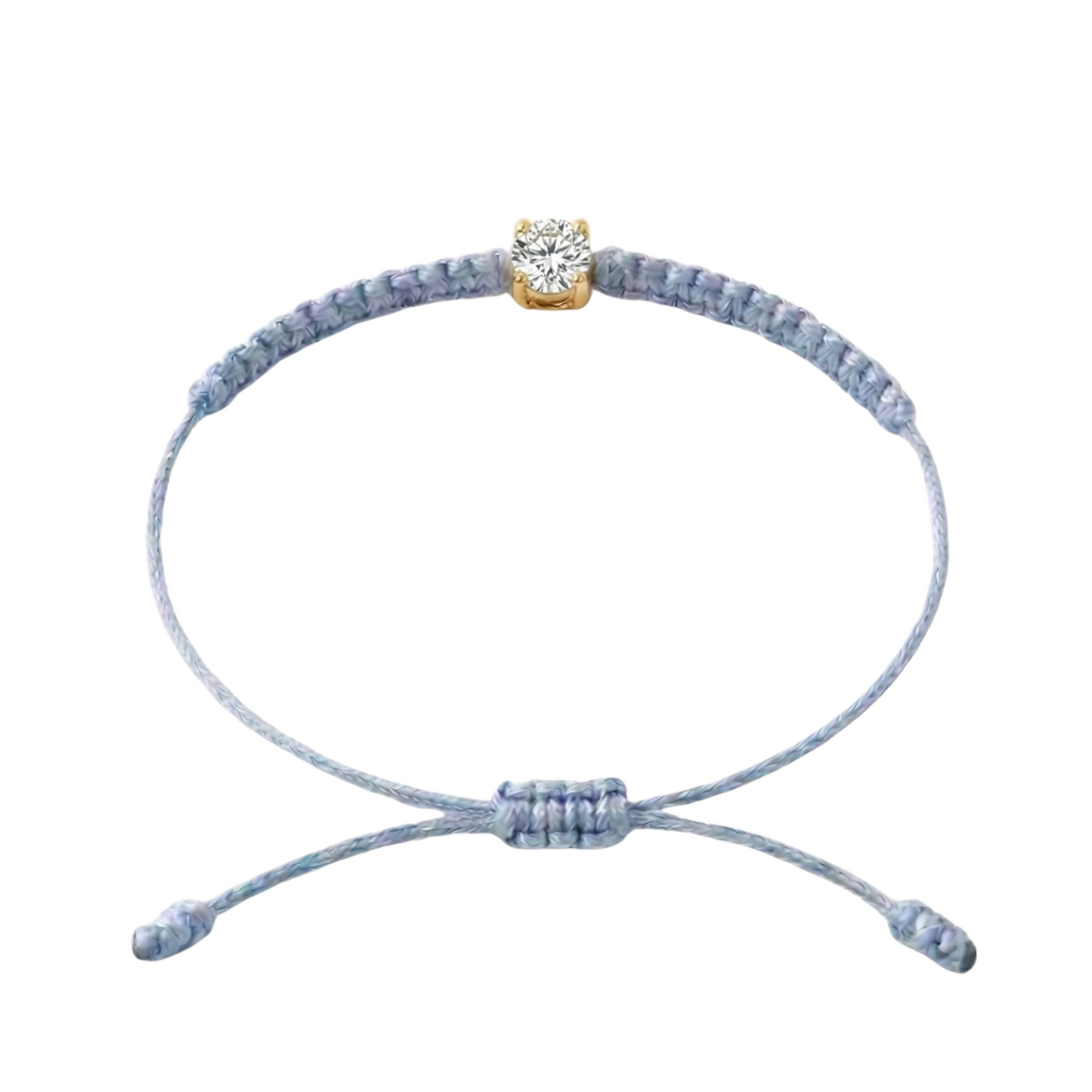 Bracelet Cordon Diamant de Laboratoire - Or 750/1000 (3 mm)