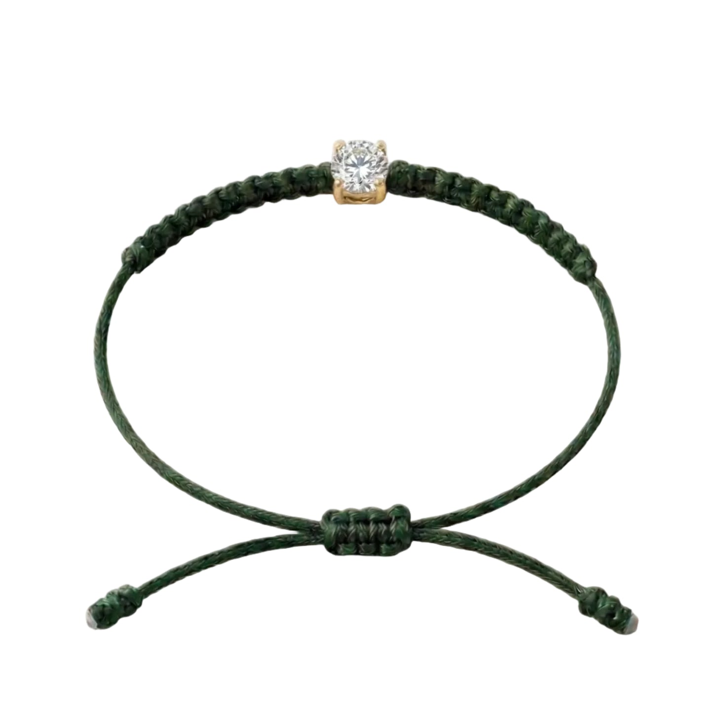 Bracelet Cordon Diamant de Laboratoire - Or 750/1000 (3 mm)