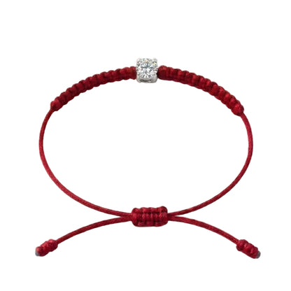 Bracelet Cordon Diamant de Laboratoire - Or 750/1000 (3 mm)