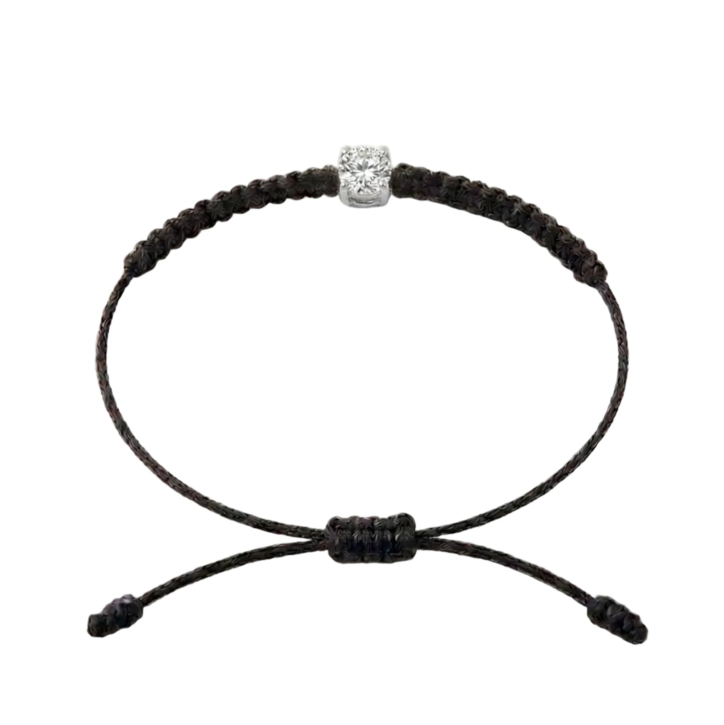 Bracelet Cordon Diamant de Laboratoire - Or 750/1000 (3 mm)