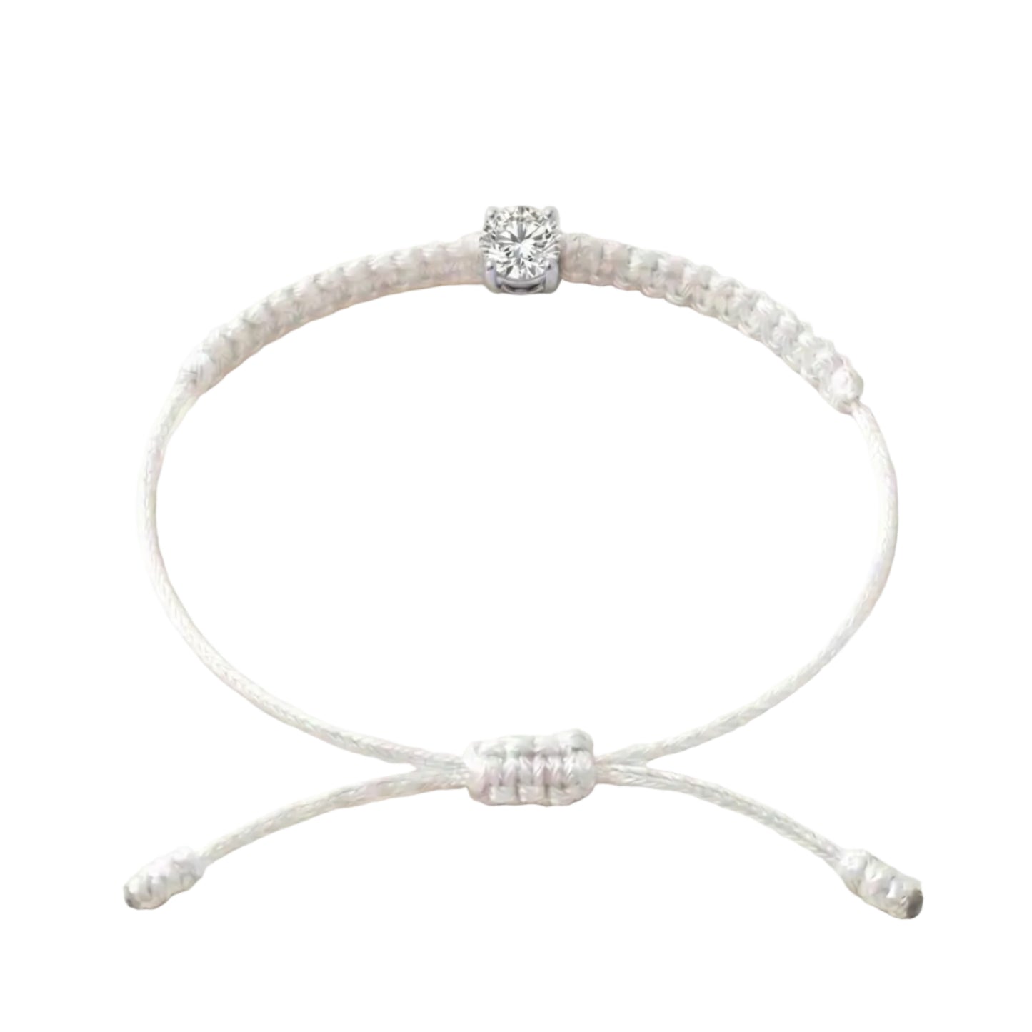 Bracelet Cordon Diamant de Laboratoire - Or 750/1000 (3 mm)