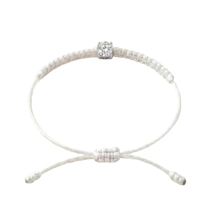 Bracelet Cordon Diamant de Laboratoire - Or 750/1000 (3 mm)