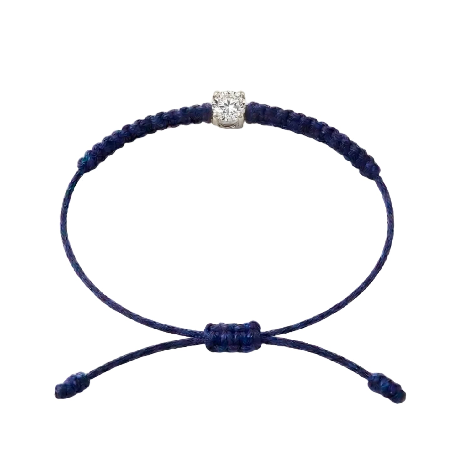 Bracelet Cordon Diamant de Laboratoire - Or 750/1000 (3 mm)