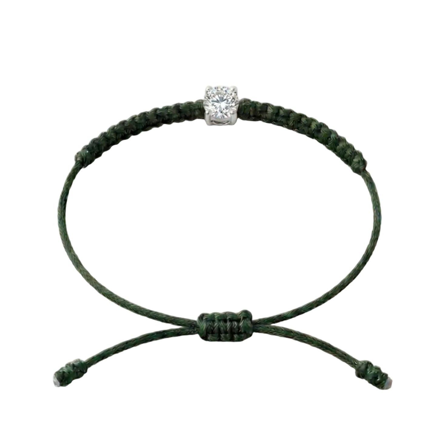 Bracelet Cordon Diamant de Laboratoire - Or 750/1000 (3 mm)
