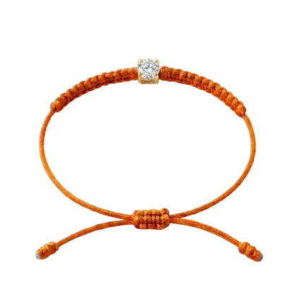 Bracelet Cordon Diamant de Laboratoire - Or 750/1000 (3 mm)