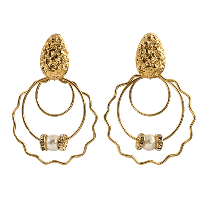 Boucles d'Oreilles Pendantes Aurum