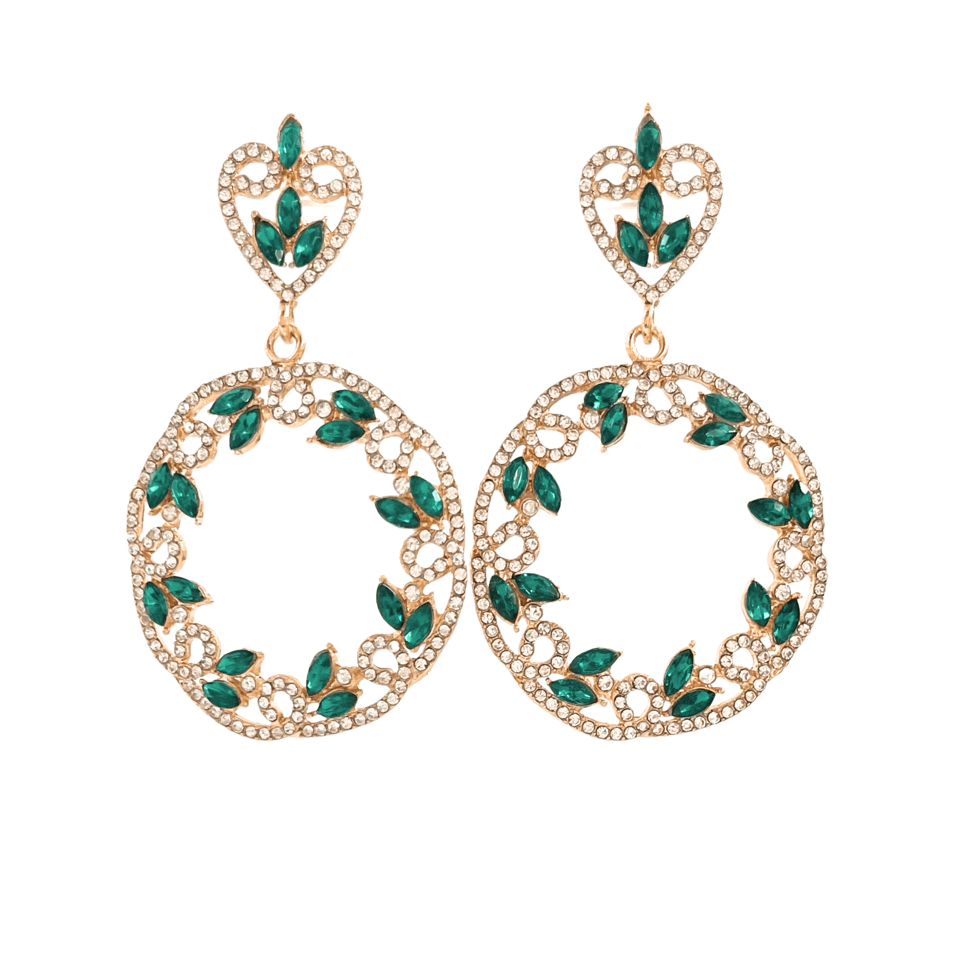 Boucles d'Oreilles Pendantes Majestueuse