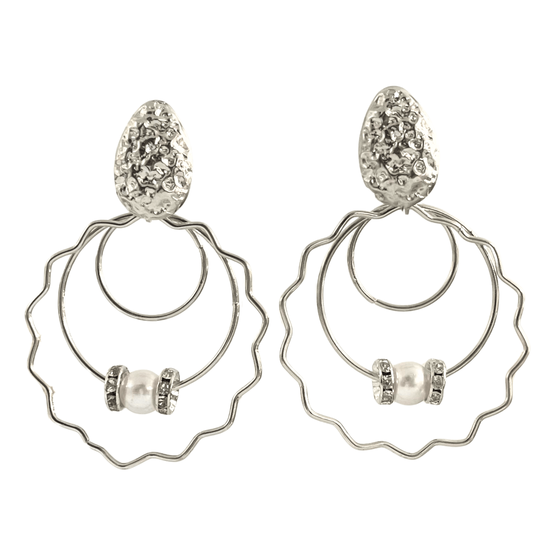 Boucles d'Oreilles Pendantes Victoria 