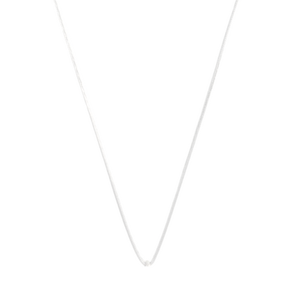 Cordon en nylon blanc ajustable pour collier Les Inséparables