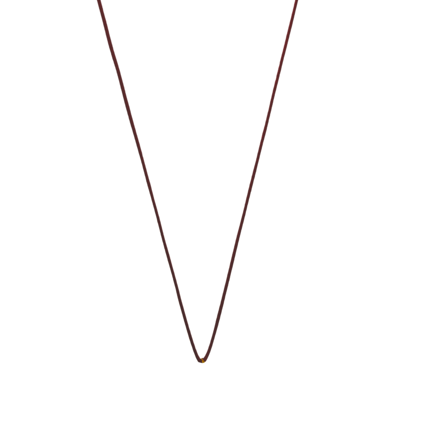 Cordon en nylon marron ajustable pour collier Les Inséparables