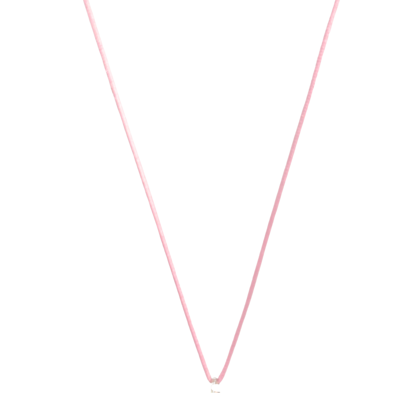 Cordon en nylon rose clair ajustable pour collier Les Inséparables
