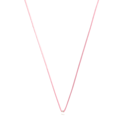 Cordon en nylon rose clair ajustable pour collier Les Inséparables