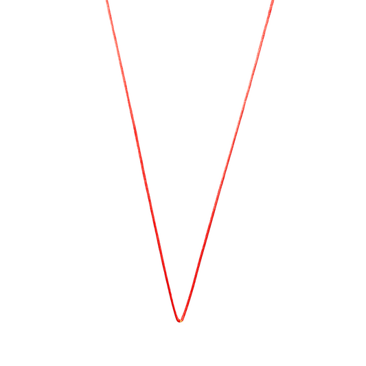 Cordon en nylon rouge vif ajustable pour créer des bijoux personnalisés