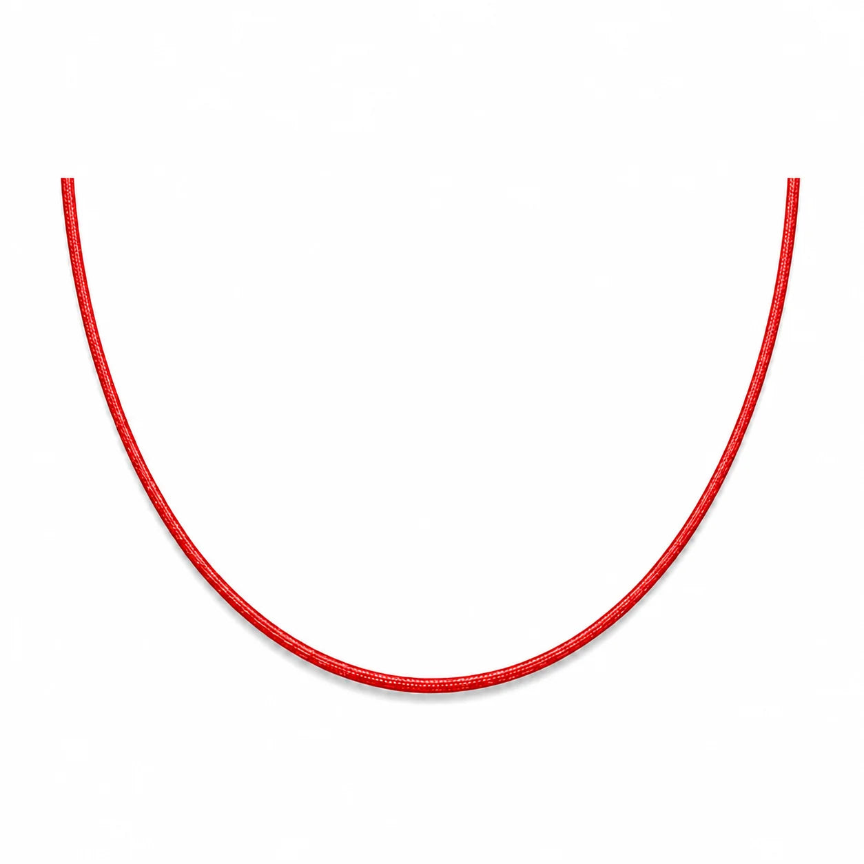 Cordon en nylon rouge vif ajustable pour créer des bijoux personnalisés