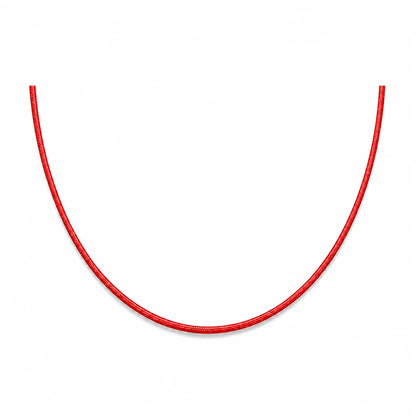 Cordon en nylon rouge vif ajustable pour créer des bijoux personnalisés