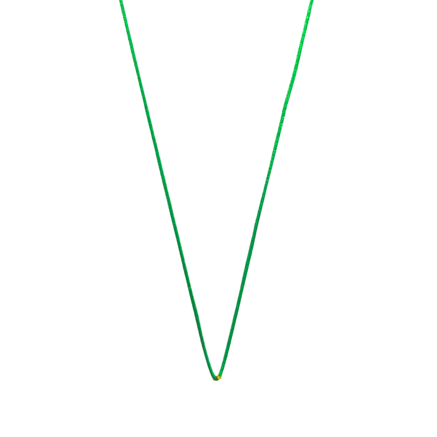 Cordon en nylon vert bouteille ajustable pour collier Les Inséparables