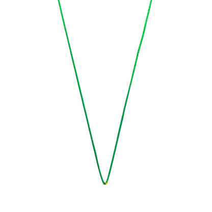 Cordon en nylon vert bouteille ajustable pour collier Les Inséparables