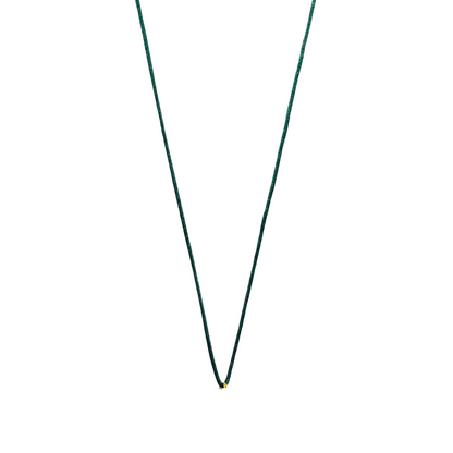 Cordon en nylon vert sapin ajustable pour collier Les Inséparables