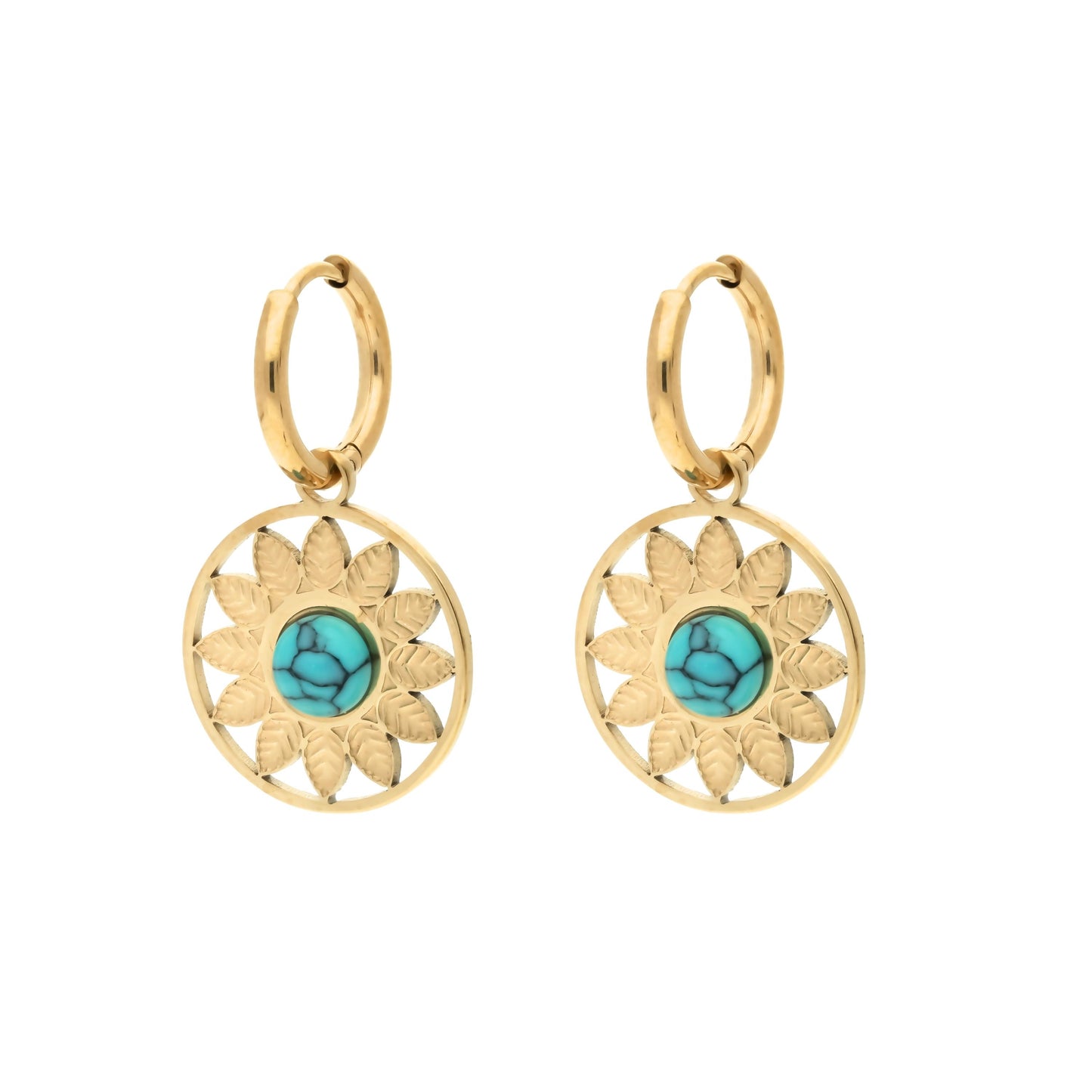 Boucles d'Oreilles Créoles Clémence
