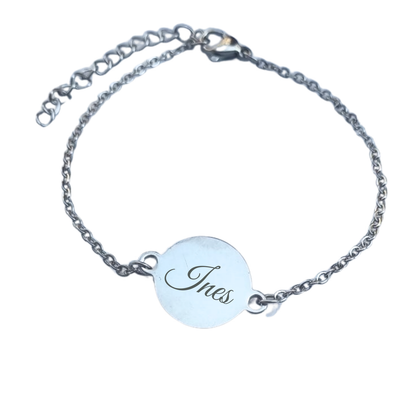 Bracelet Chaine Personnalisé - Médaille