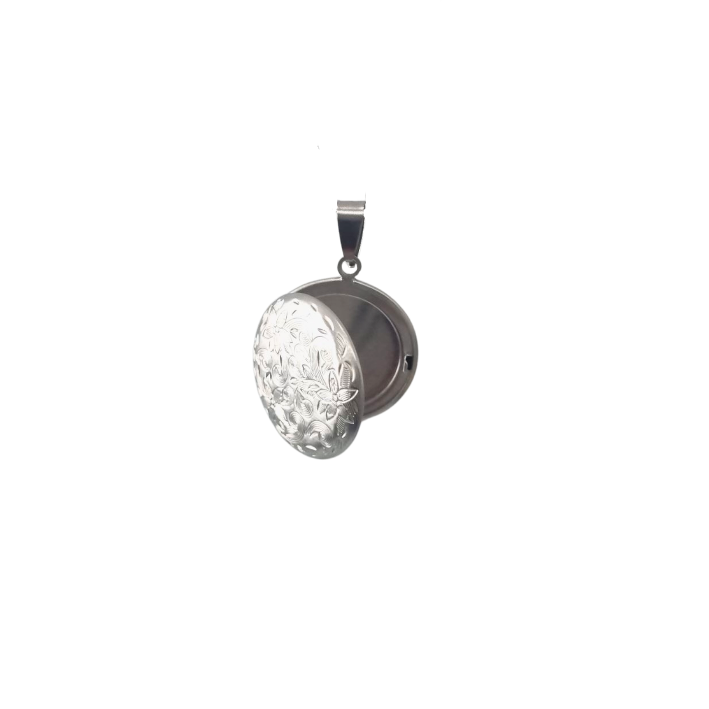 Pendentif Médaillon Élégance - Ouvrable et Personnalisable