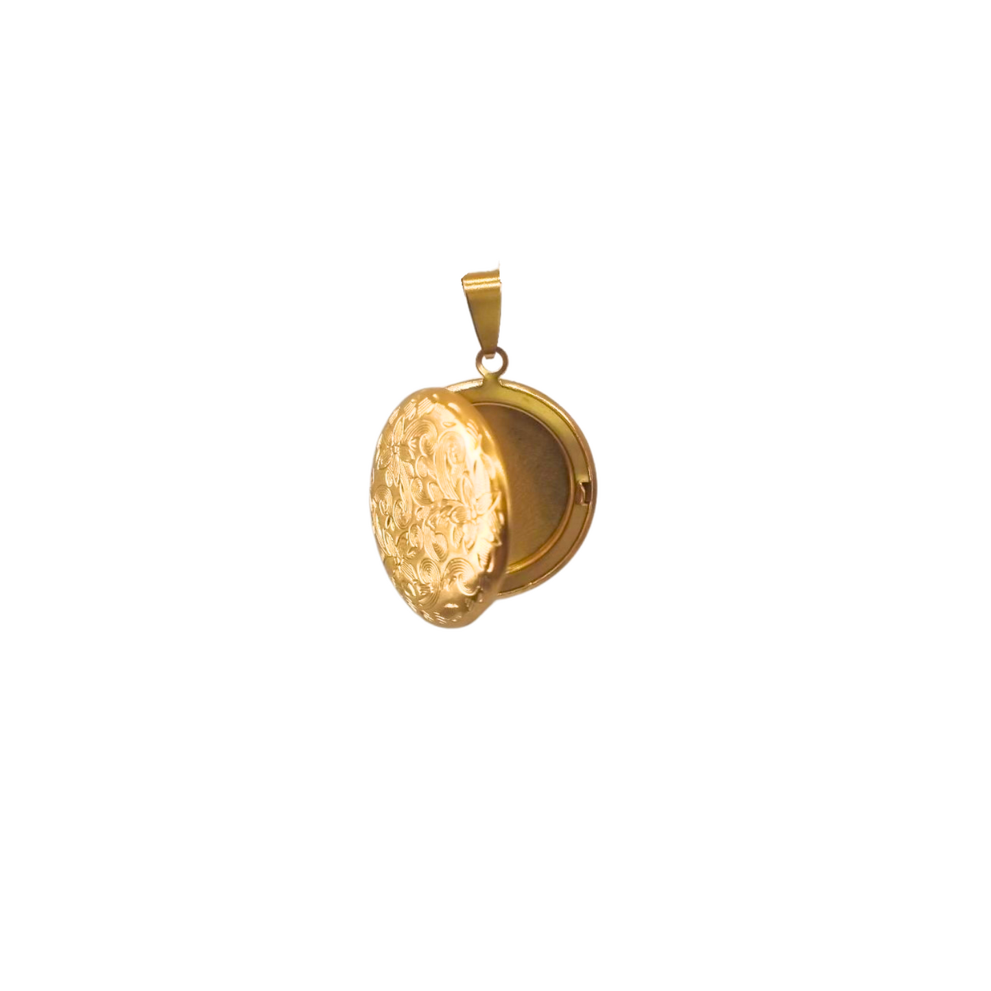 Pendentif Médaillon Élégance - Ouvrable et Personnalisable