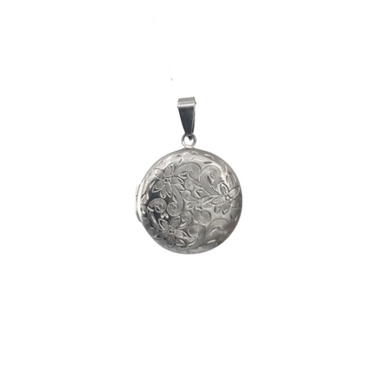 Pendentif Médaillon Élégance - Ouvrable et Personnalisable
