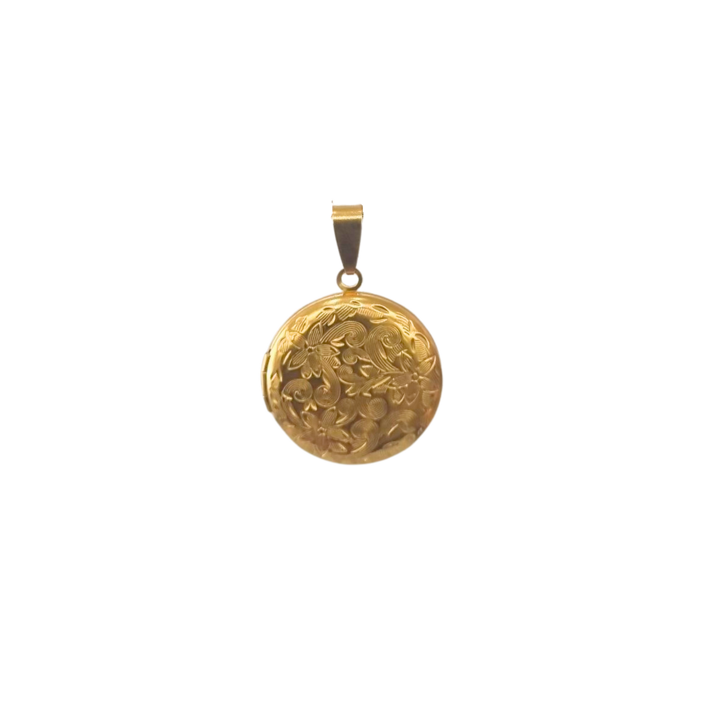 Pendentif Médaillon Élégance - Ouvrable et Personnalisable