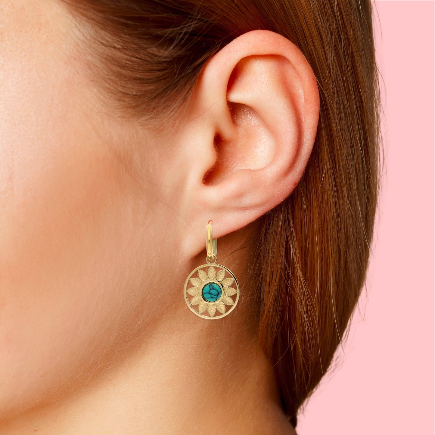 Boucles d'Oreilles Créoles Clémence