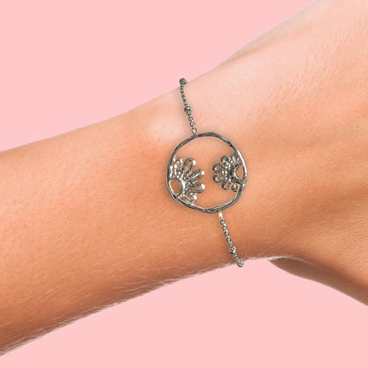 Bracelet Chaîne Flowerlove Argenté