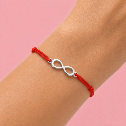 Bracelet Infini ajustable - Doré ou Argenté