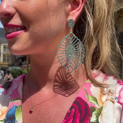 Boucles d'Oreilles Pendantes Azura